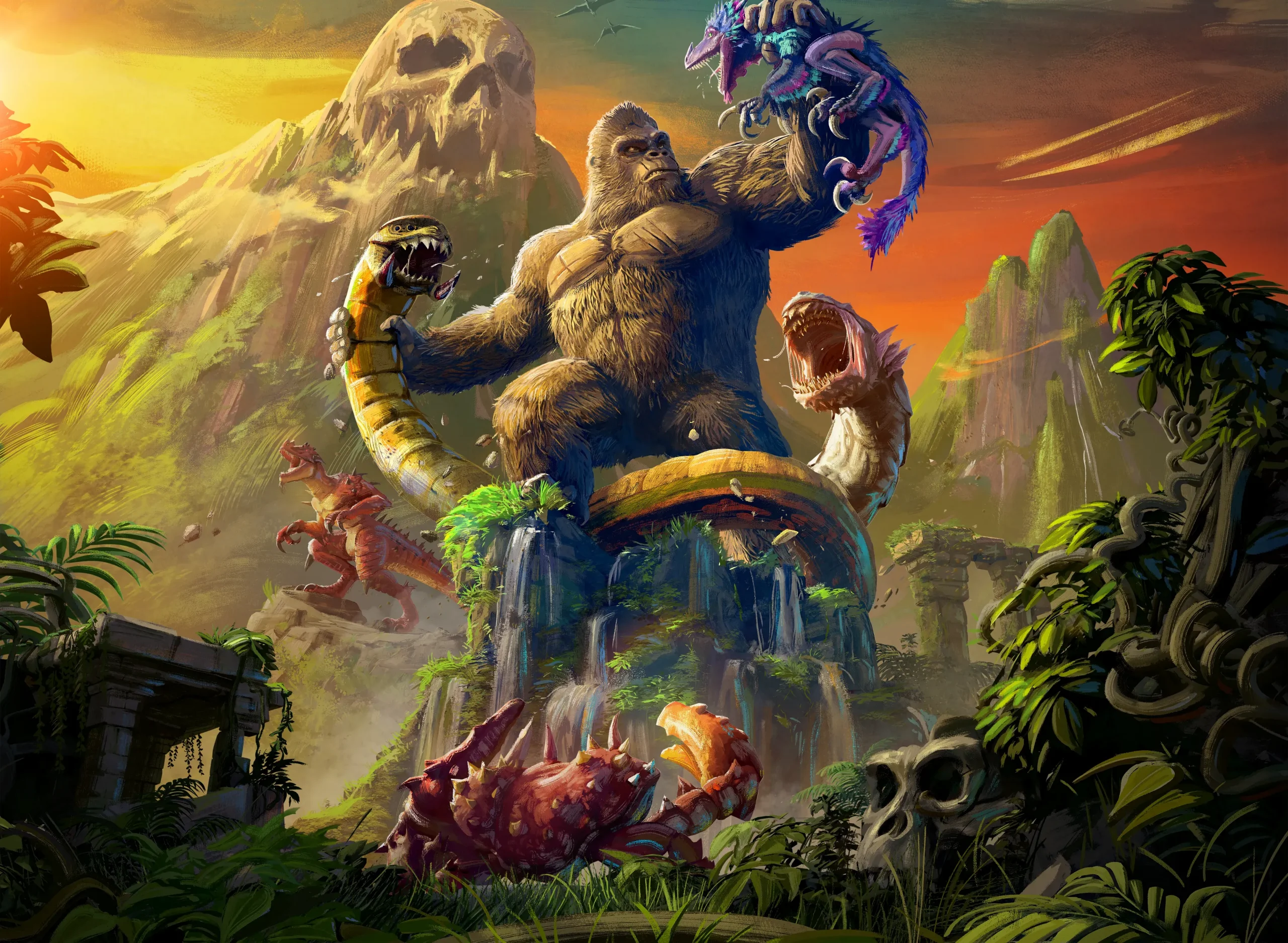 vaza a existência do game Skull Island: Rise of Kong - Adrenaline